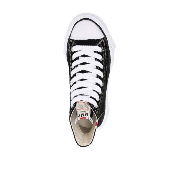 25FW 메종 미하라 야스히로 스니커즈 A11FW701BLACK DOM - MAISON MIHARA YASUHIRO