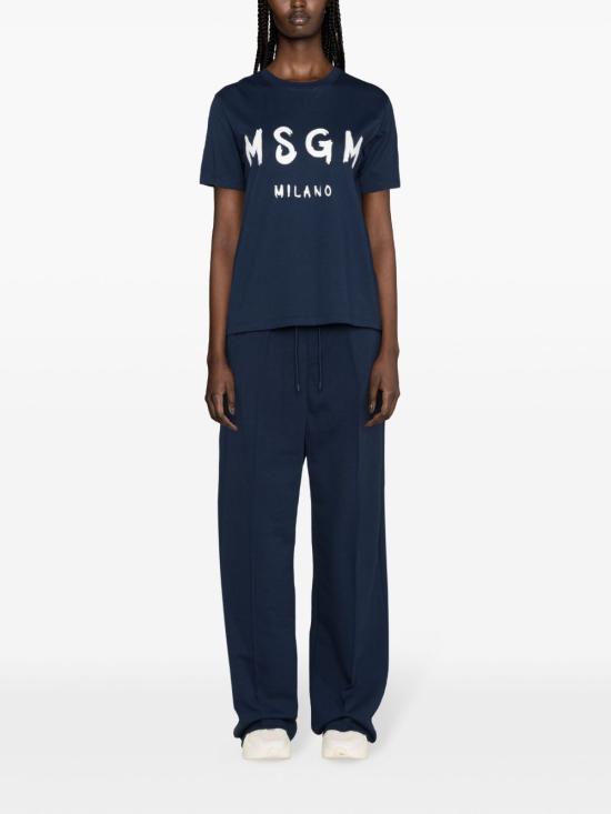  엠에스지엠 반팔 티셔츠 3641MDM51024700289 NAVY DOM - MSGM