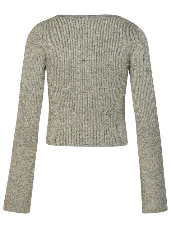  가니 가디건 K2069018 SILVER DOM - GANNI