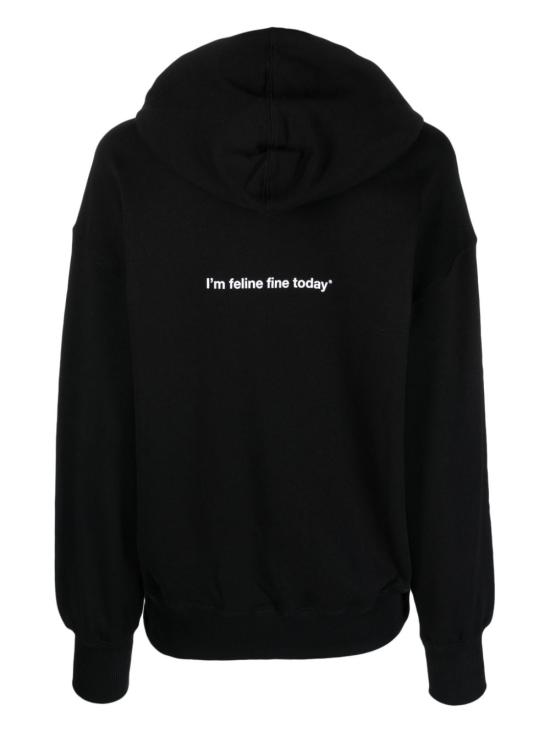  엠에스지엠 후드 티셔츠 3541MDM14723779999 BLACK DOM - MSGM