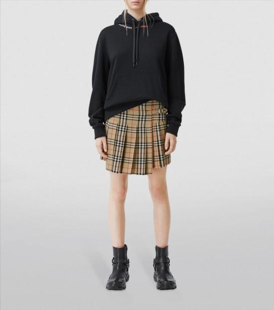  버버리 플리츠 체크 울 미니 킬트 스커트 빈티지 체크 킬트  8025832 DOM - BURBERRY