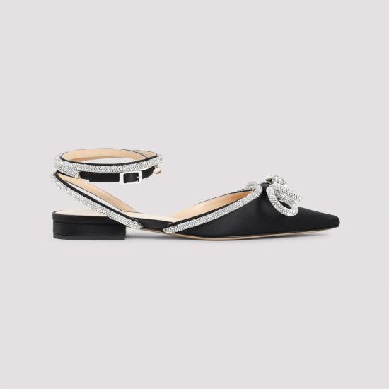 25SS 마흐앤마흐 플랫 슈즈 PF23S0017CRP600 BLACK - MACH&MACH