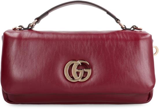  구찌 GG 밀라노 스몰 탑 핸들백 806016AAD5X 6207 red - GUCCI