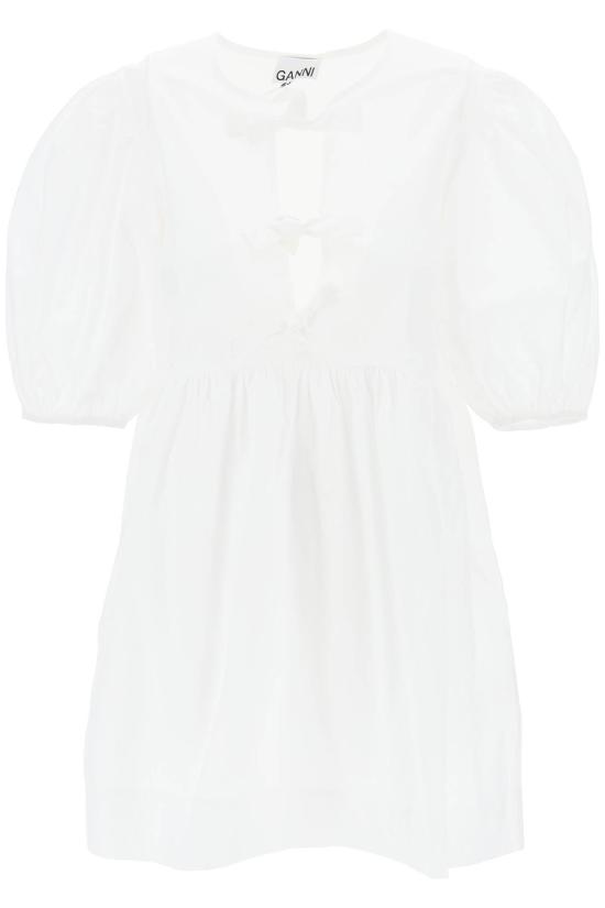 25SS 가니 숏 원피스 F9170 WHITE