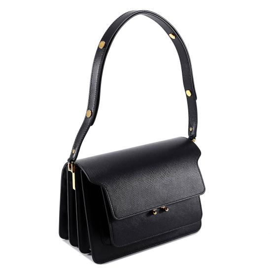 24FW 마르니 숄더백 SBMPN09NO1LV520 ZN99N Black - MARNI