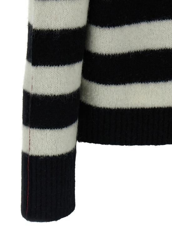  마크제이콥스 스웨터 2F4RTP061K07005 White Black - MARC JACOBS
