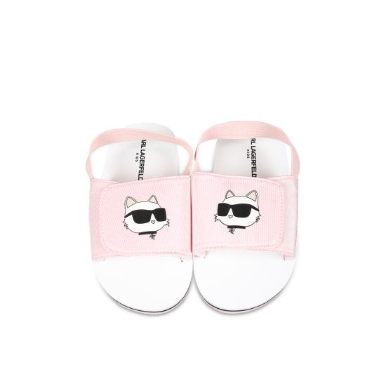 25SS [키즈] 칼라거펠트 샌들 Z30384 475 PINK - KARL LAGERFELD
