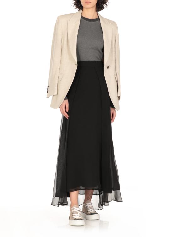 25SS 브루넬로 쿠치넬리 롱 스커트 MF940G3810 C101 - BRUNELLO CUCINELLI