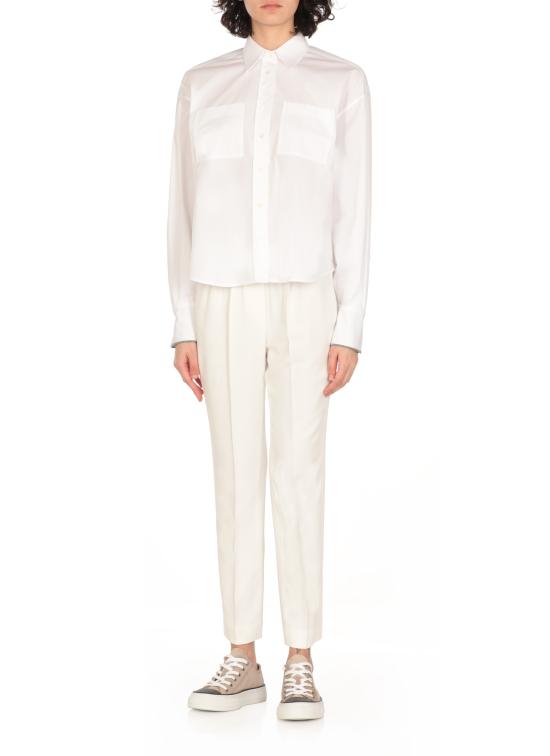 25SS 브루넬로 쿠치넬리 셔츠 M0091NL496 C159 White - BRUNELLO CUCINELLI