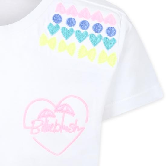 25SS [키즈] 빌리블러쉬 티셔츠 U20931 10P WHITE - BILLIEBLUSH