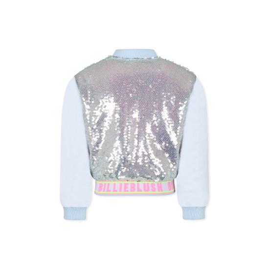 25SS [키즈] 빌리블러쉬 봄버 자켓 U20884 74A SILVER - BILLIEBLUSH