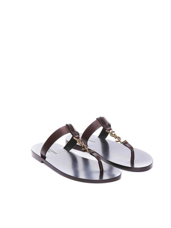 24FW 생로랑 샌들 775806DWETT2023 Brown - SAINT LAURENT
