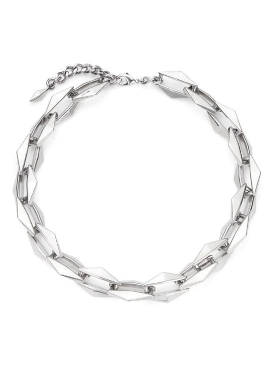 25SS 지미추 팔찌 DIAMOND CHN NECKLACE CZI ANTIQUE SILVER