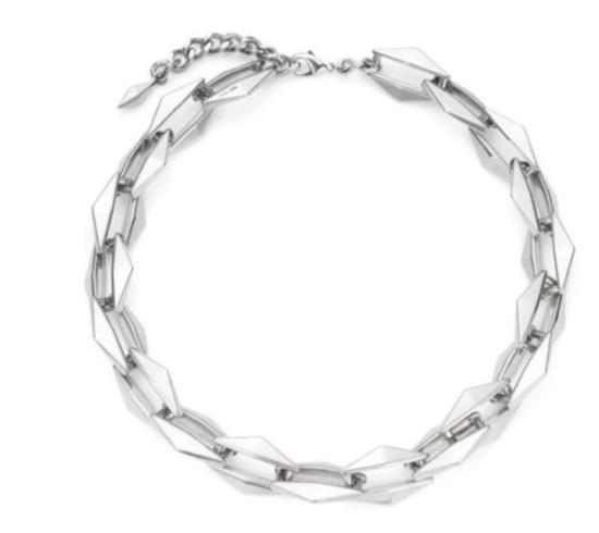 25SS 지미추 팔찌 DIAMOND CHN NECKLACE CZI ANTIQUE SILVER - JIMMY CHOO