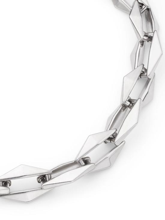 25SS 지미추 팔찌 DIAMOND CHN NECKLACE CZI ANTIQUE SILVER - JIMMY CHOO