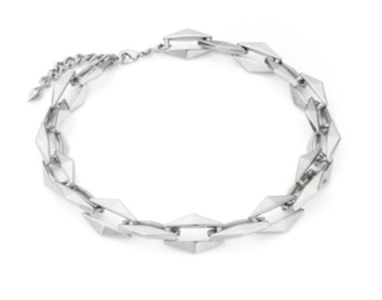 25SS 지미추 팔찌 DIAMOND CHN NECKLACE CZI ANTIQUE SILVER - JIMMY CHOO