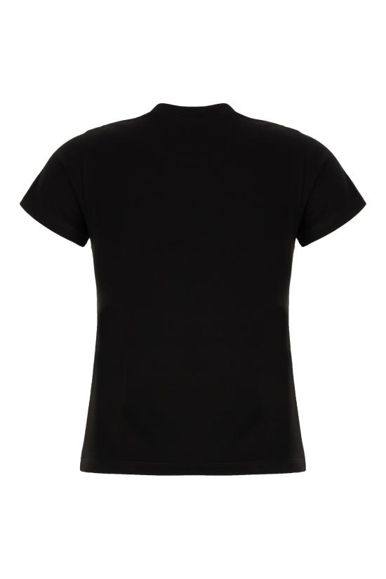 25SS 알렉산더 맥퀸 반팔 티셔츠 819193QLAEH 1000 BLACK - ALEXANDER MCQUEEN
