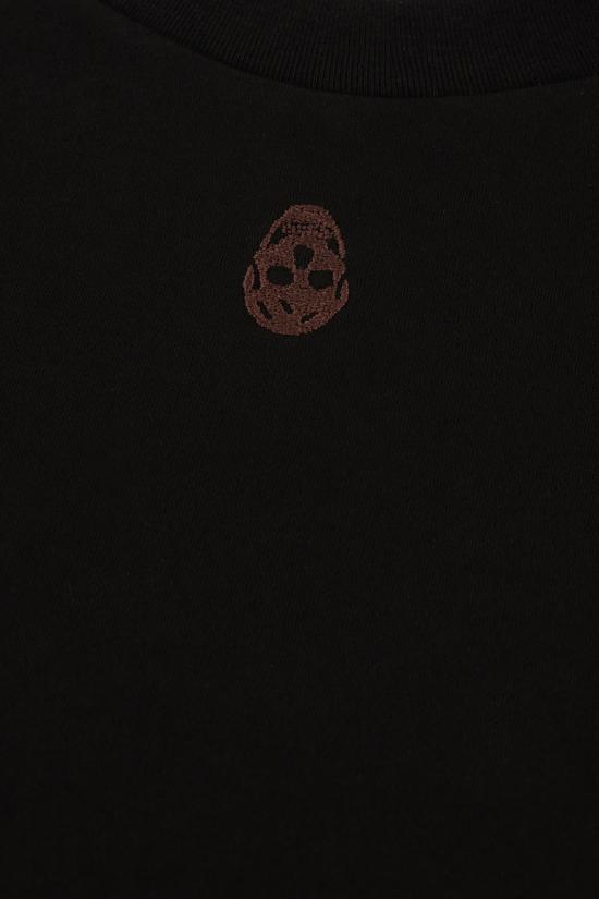 25SS 알렉산더 맥퀸 반팔 티셔츠 819193QLAEH 1000 BLACK - ALEXANDER MCQUEEN