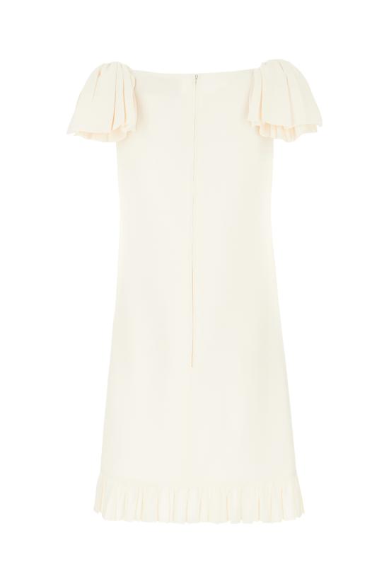 25SS 발렌티노 가라바니 미디 원피스 6B3VAEQ01CF A03 Avorio - VALENTINO GARAVANI