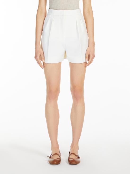 25SS 막스마라 숏팬츠 2511141011600 001 White - MAX MARA