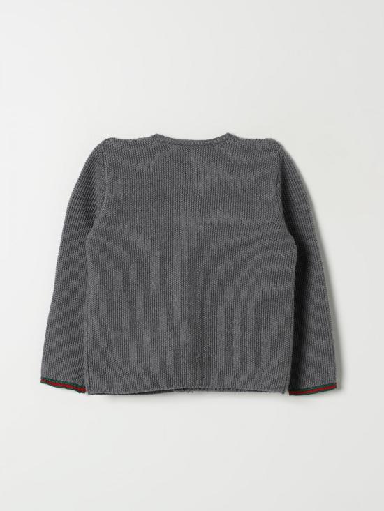 25FW [키즈] 구찌 가디건 790774XKD52 1127 Grey - GUCCI