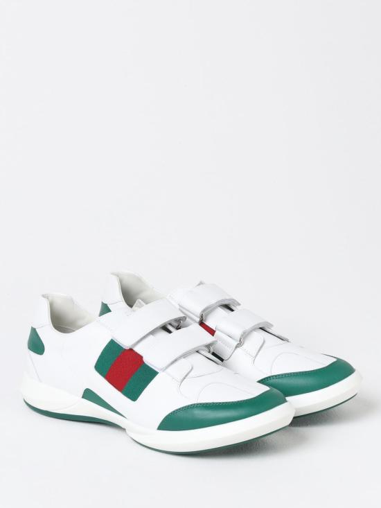 25FW [키즈] 구찌 스니커즈 772406AAC45 3145 White - GUCCI