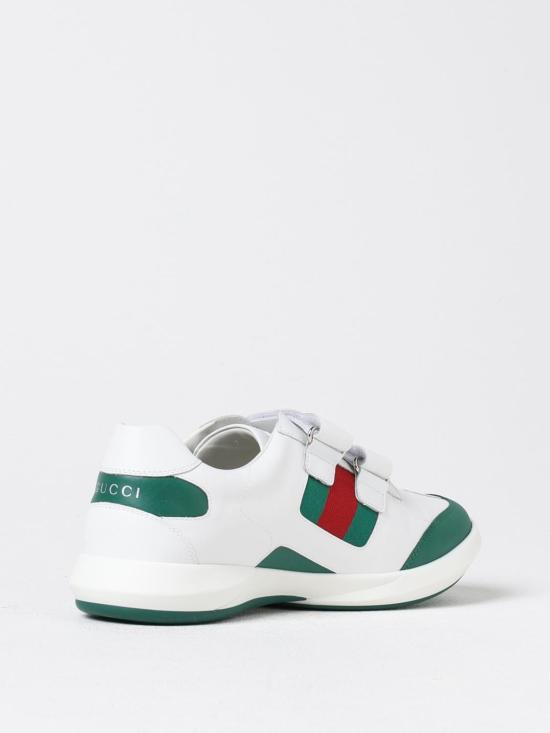 25FW [키즈] 구찌 스니커즈 772406AAC45 3145 White - GUCCI
