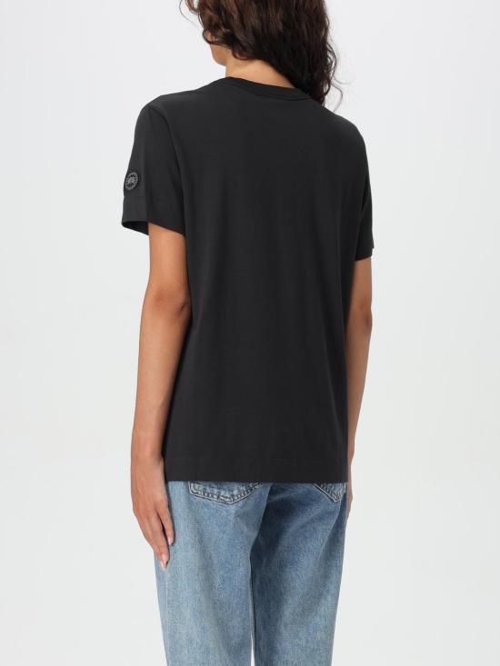 24FW 캐나다구스 반팔 티셔츠 1400WB 61 Black - CANADA GOOSE