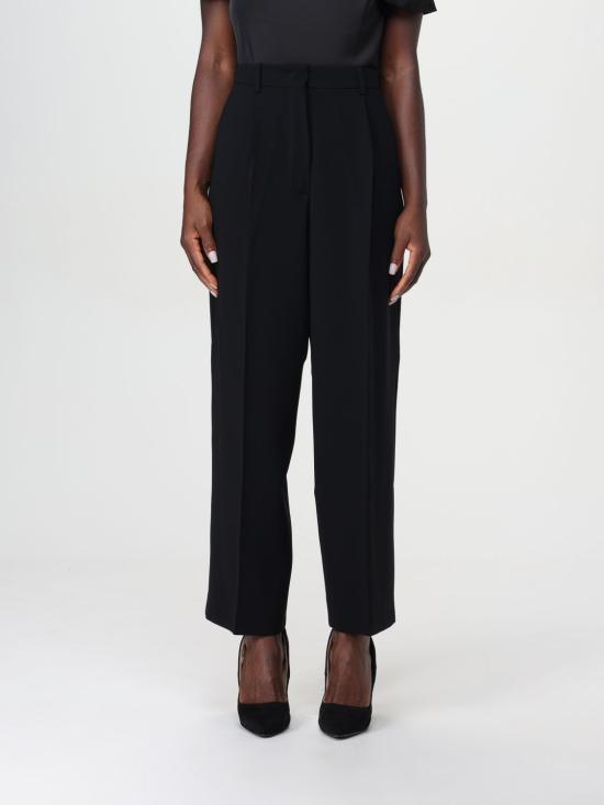 25FW 위켄드막스마라 스트레이트 팬츠 2425136091600 001 Black