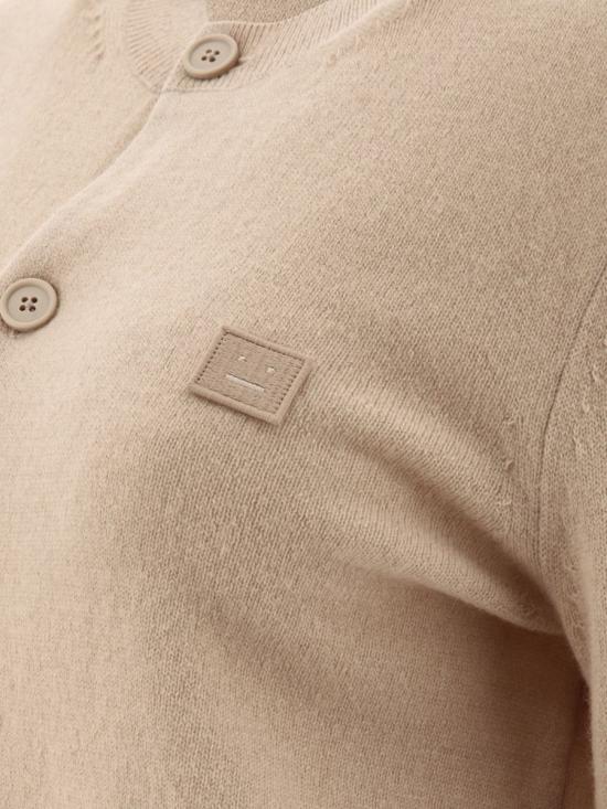  아크네 스튜디오 가디건 A60280CPA BISCUIT BEIGE DOM - ACNE STUDIOS