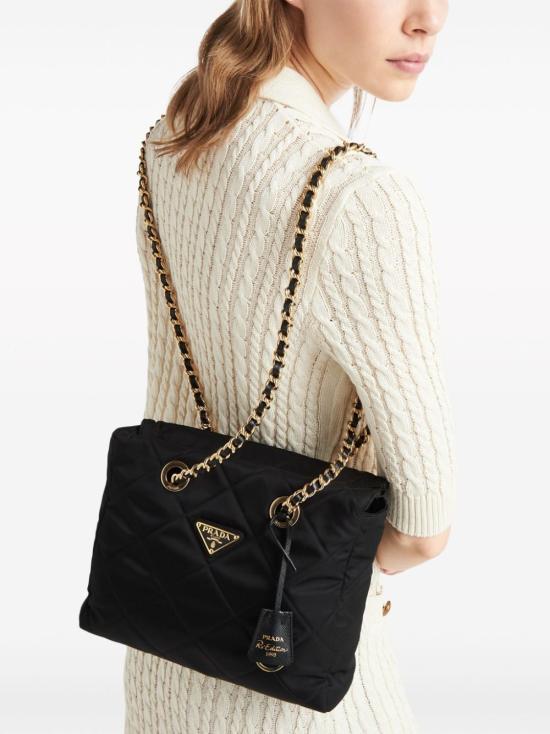  프라다 크로스백 1BG4682AOSF0002 BLACK DOM - PRADA