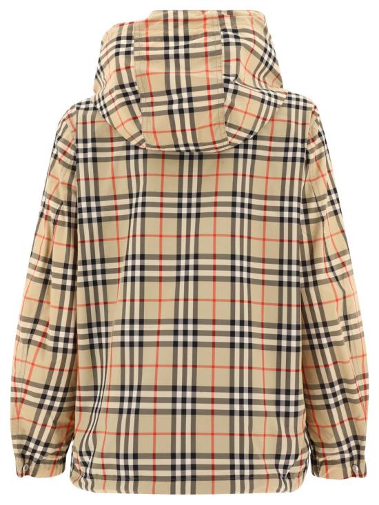  버버리 체크 후드 자켓 8059490 DOM - BURBERRY