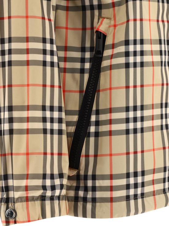  버버리 체크 후드 자켓 8059490 DOM - BURBERRY