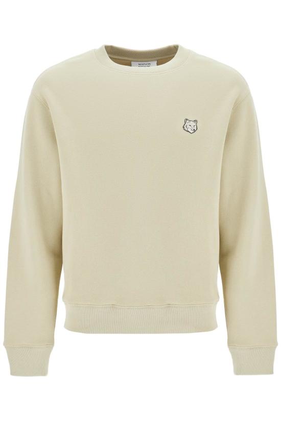  메종키츠네 볼드 폭스 헤드 패치 컴포트 스웨트셔츠 MW00315KM0307P357 CANVAS DOM