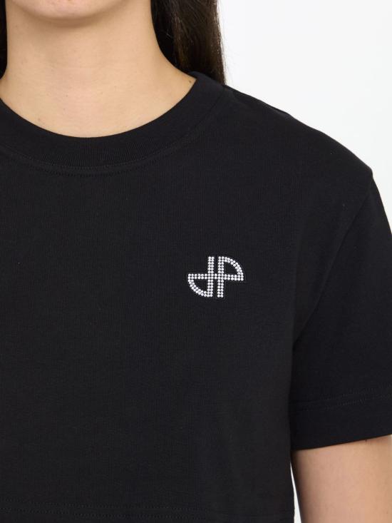  파투 반팔 티셔츠 JE1169990999B BLACK DOM - PATOU