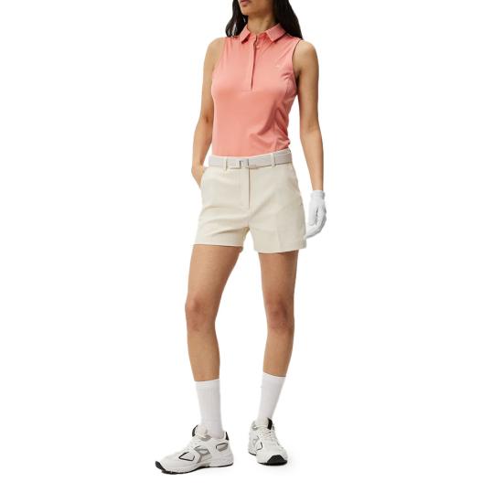  제이린드버그 폴로 티셔츠 GWJT09009S086 BURNT CORAL DOM - J LINDEBERG