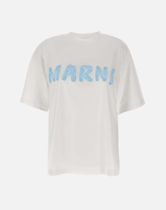  마르니 반팔 티셔츠 THJET49EPHUSCS11L4W01 DOM