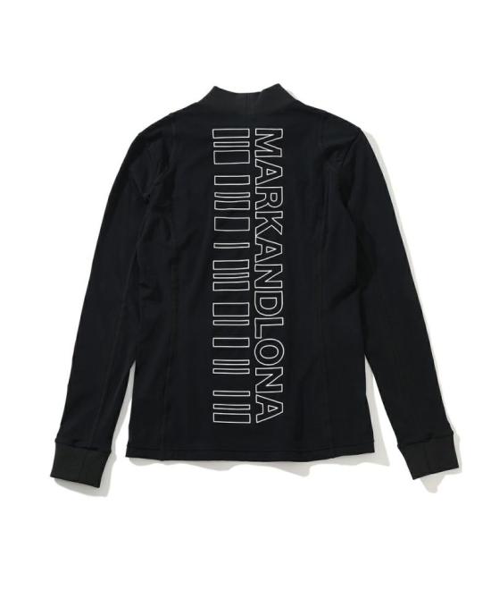  마크앤로나 긴팔 티셔츠 MCW3CAU51 BLACK DOM - MARK&LONA