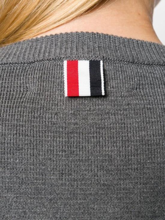 25SS 톰브라운 스웨터 FKA239A00219035 MED GRAY DOM - THOM BROWNE