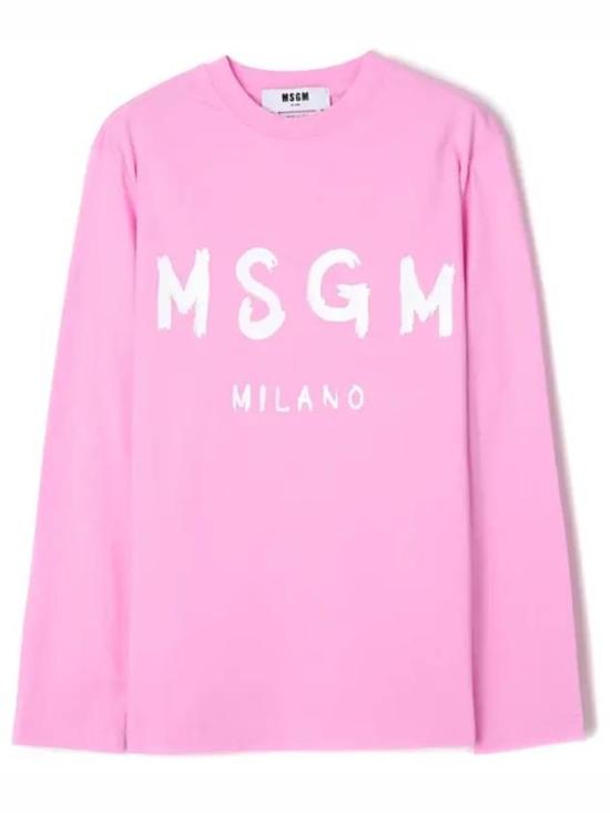  엠에스지엠 긴팔 티셔츠 2000MDM51120000212 PINK DOM