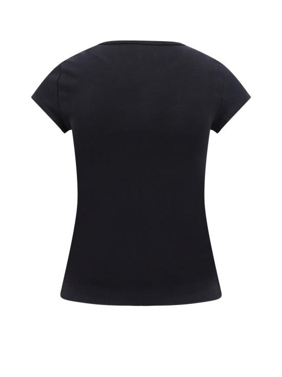 25SS 디젤 반팔 티셔츠 A062680AFAA9XXA BLACK DOM - DIESEL