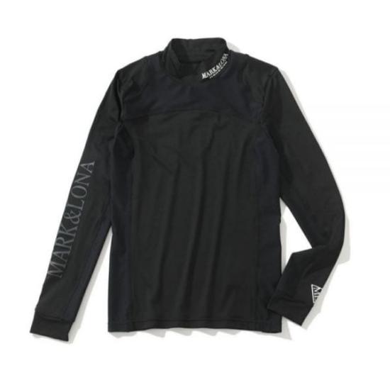  마크앤로나 긴팔 티셔츠 MCW3AAU51 BLACK DOM