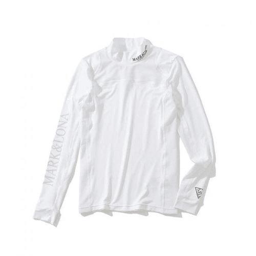  마크앤로나 긴팔 티셔츠 MCW 3A AU51 WHITE DOM