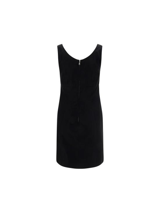  프라다 숏 원피스 P3J25S23112JFF0002 BLACK DOM - PRADA