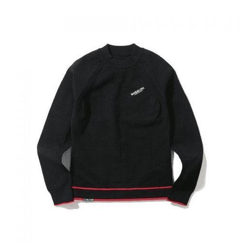  마크앤로나 긴팔 티셔츠 MCW3AAU50 BLACK DOM