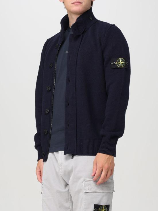 스톤 아일랜드 가디건 8115547A3A0020 NAVY DOM - STONE ISLAND