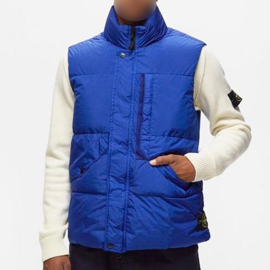  스톤 아일랜드 베스트 7915G0423V0022 Free Bright Blue