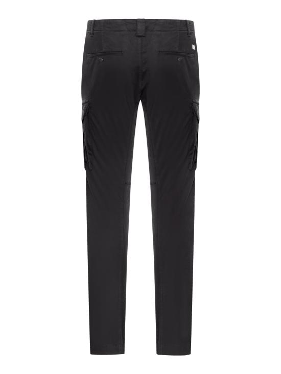  씨피 컴퍼니 스트레이트 팬츠 17CMPA186A 005529G 999 BLACK DOM - C.P. COMPANY