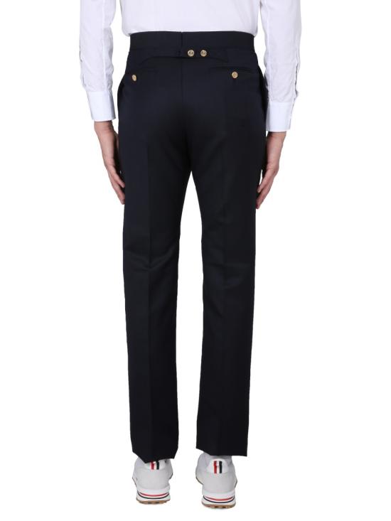 26FW 톰브라운 스트레이트 팬츠 MTC001A 00626 415 NAVY DOM - THOM BROWNE