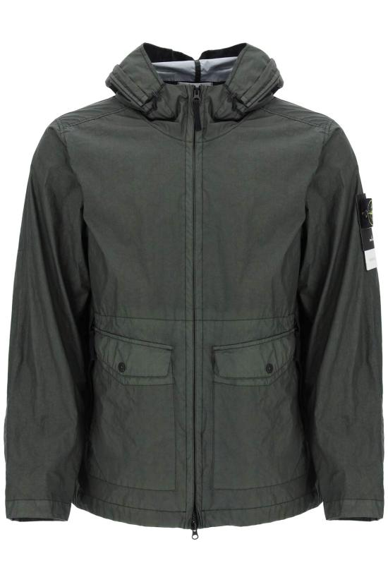  스톤 아일랜드 자켓 801541123V0059 DARK GREEN DOM